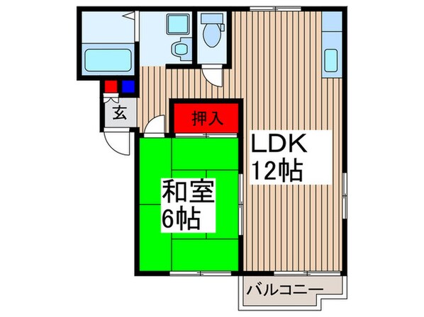 エクセレントハイツの物件間取画像